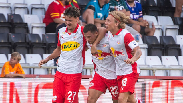 Salzburg zittert sich zum Sieg gegen Hartberg