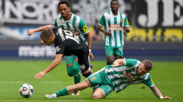 Glaube an die Spielidee: So beendete Rapid den Sturm-Fluch