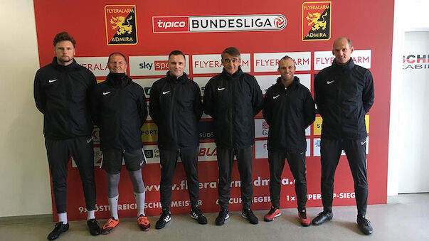 Neuer Co! Trainerteam der Admira ist komplett