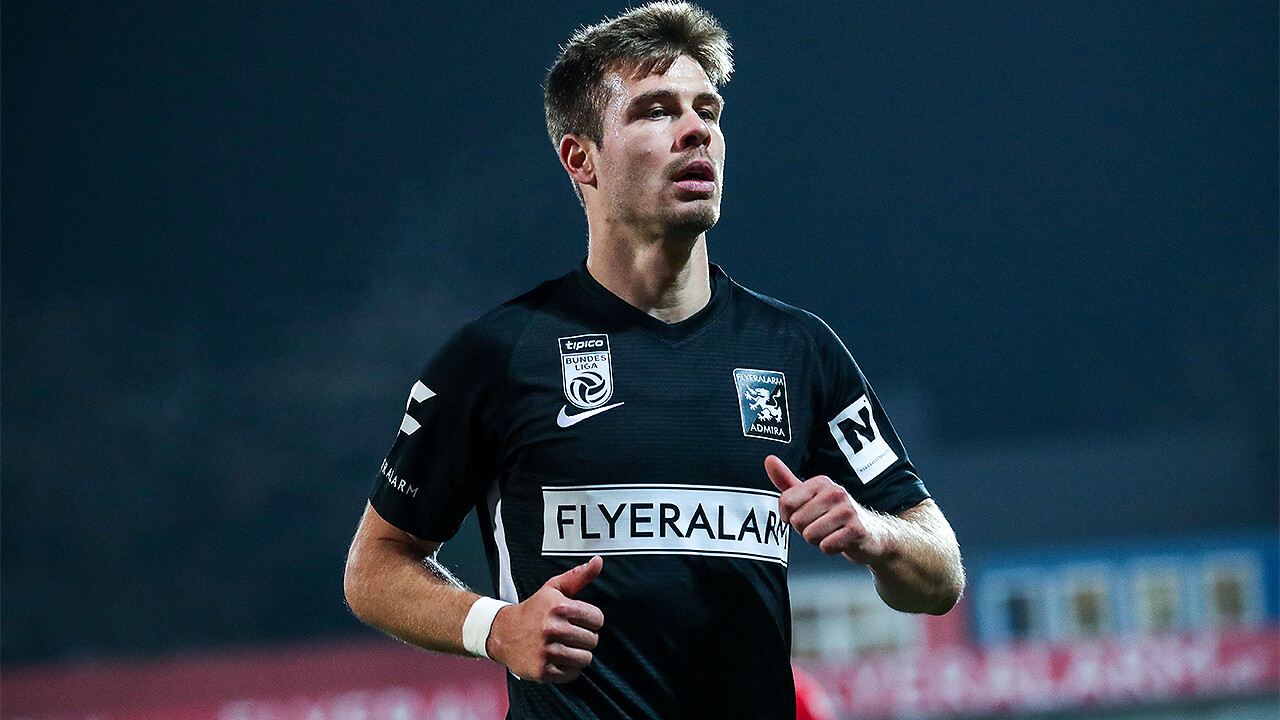 Dominik Starkl nach seinem Abschied mit der Admira ab