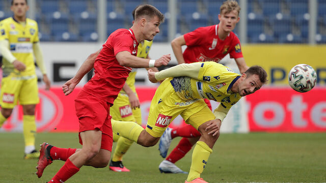 Admira rettet Last-Minute-Punkt in St. Pölten