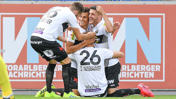 Altach gewinnt auch gegen St. Pölten