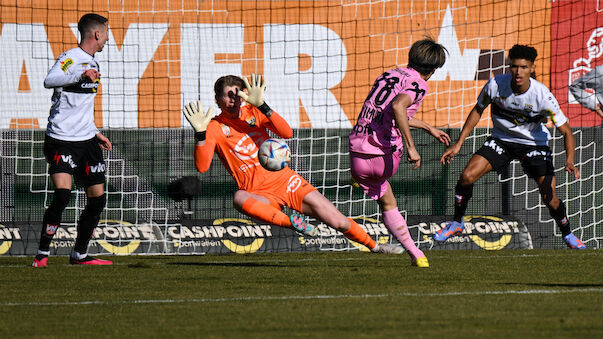 LASK siegt trotz 45 Minuten in Unterzahl knapp in Altach