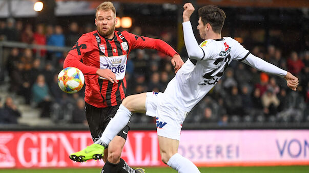 Joao Victor schießt Altach ab