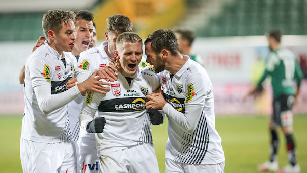 Altach schießt desolate Rieder daheim ab