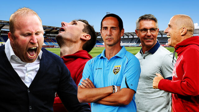 Canadi, Klose & Co.: Die Altach-Trainer der letzten 20 Jahre