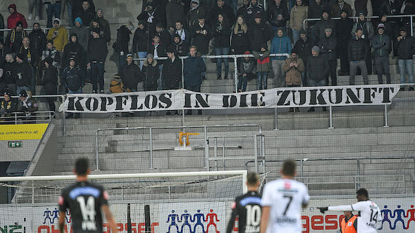 Altach-Fans fordern Rücktritt von Klub-Boss