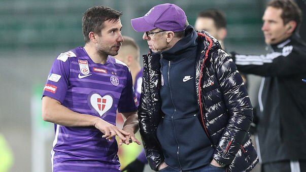 Austria-Trainer Stöger voll des Lobes für Rapid