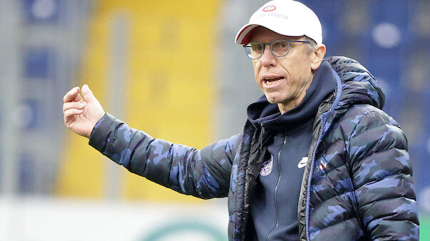 Peter Stöger legt positiven Corona-Antigentest ab