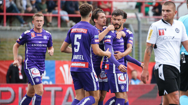 Austria Wien nimmt Cup-Hürde Spittal