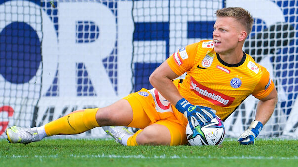 Austria-Goalie Pentz gibt ÖFB-Traum nicht auf