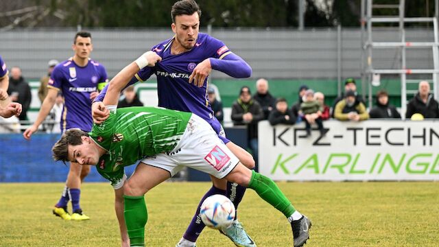 Bundesliga-Europacup-Playoff heute: Lustenau - Austria Wien