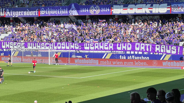 Austria-Fans fordern: "Werner und Orti raus!"