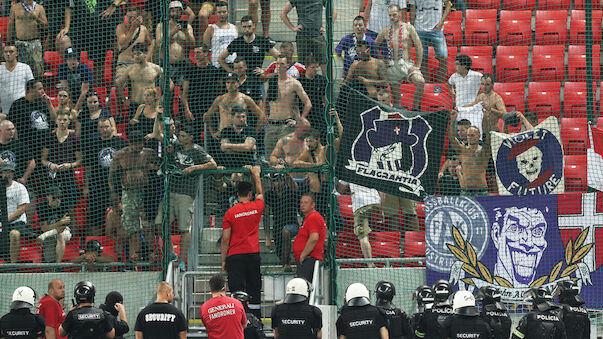 Austria-Fans in Rom festgenommen