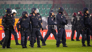577 Anzeigen! Polizei-Stellungnahme zu Derby-Ausschreitungen