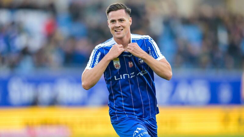 Platz 13: Stefan Feiertag, SKU Amstetten/FC Blau-Weiß Linz - 14 Tore, 131 Minuten/Tor