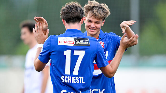 GAK feiert Testspielsieg, Klagenfurt und Hartberg verlieren