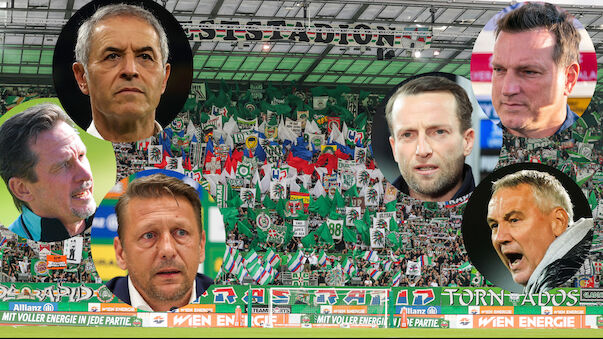 Wer wird der nächste Rapid-Coach? Die Kandidaten: