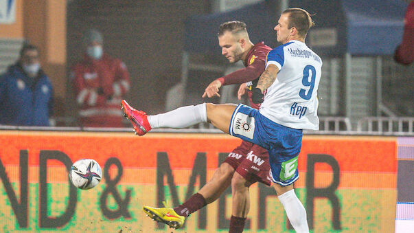 Rep schießt Hartberg zum Sieg gegen den SCR Altach