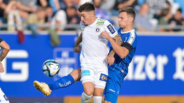 Klagenfurt spielt gegen Blau-Weiß Linz zum fünften Mal Remis
