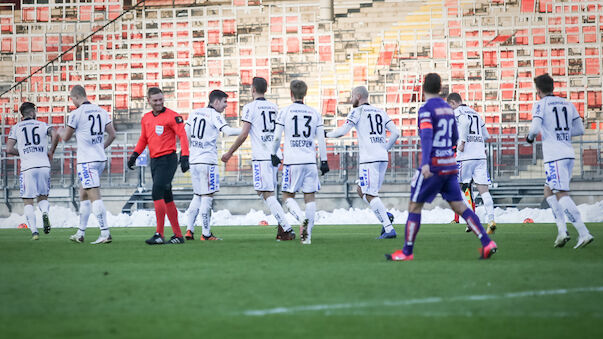 LASK gewinnt Test gegen Austria auf Gugl-Baustelle