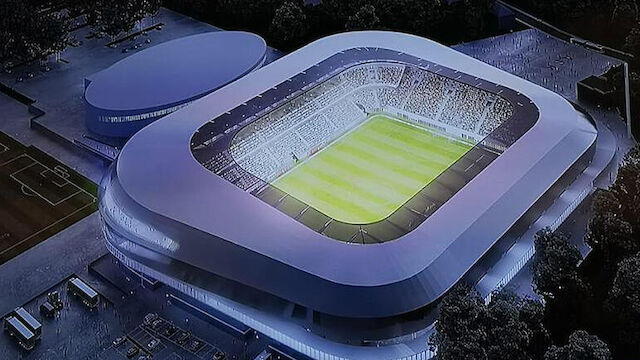 Erstes Foto des neuen Linzer Stadions aufgetaucht