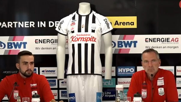 Neues LASK-Heimtrikot und Hauptsponsor enthüllt