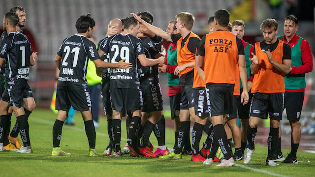 LASK jubelt über Hinspiel-Sieg bei Novi Sad