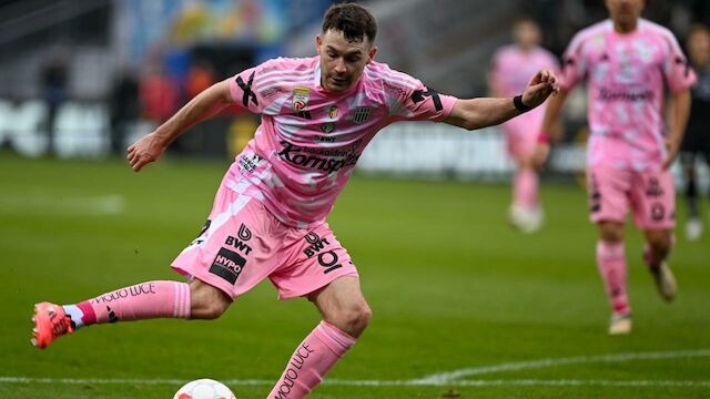 Der LASK spielt künftig nicht mehr in Rosa