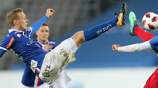 LASK angelt sich Blau-Weiß-Kicker Stefan Haudum