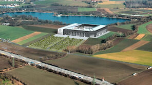 Brandrede zum LASK-Stadion von Präsident Gruber