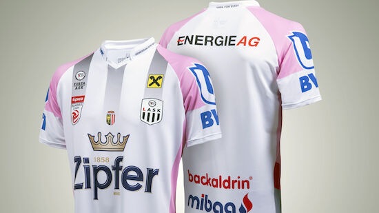 LASK präsentiert neue Trikots