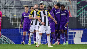 LASK kratzt in Florenz an zwei Negativ-Rekorden