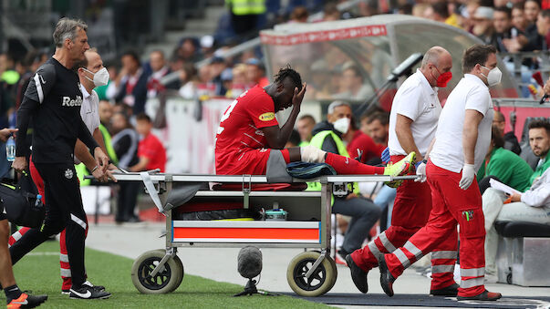 Oumar Solet wohl schwer am Knie verletzt