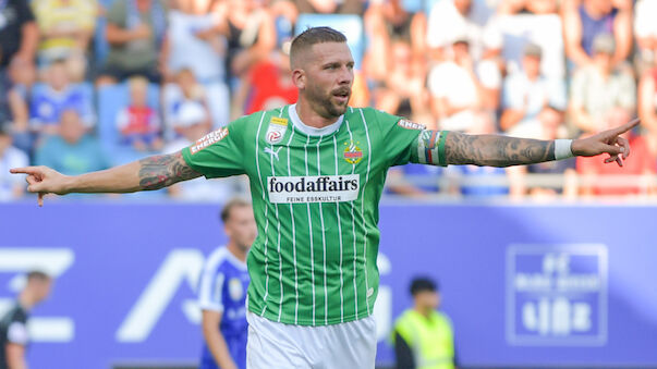 Burgstaller trifft bei Comeback gegen die Vienna doppelt
