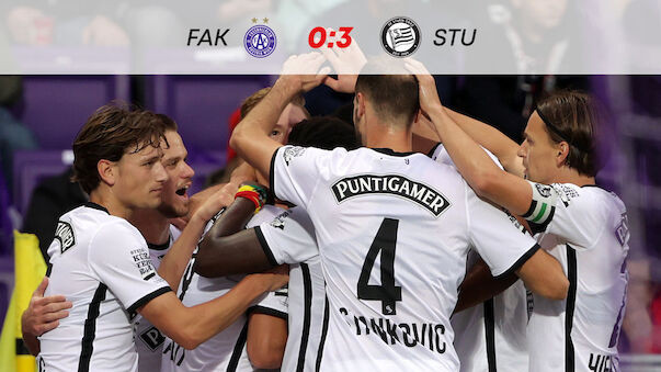 Sturm Graz gewinnt Schlager gegen Wiener Austria