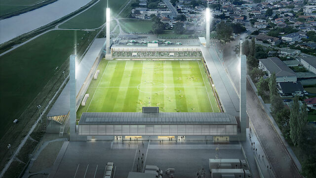 So soll das neue Stadion von Austria Lustenau aussehen