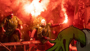 Pyro-Wahnsinn in Altach: Vorarlberg-Derby kurz vor Abbruch