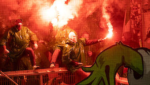 Pyro-Wahnsinn in Altach: Vorarlberg-Derby kurz vor Abbruch