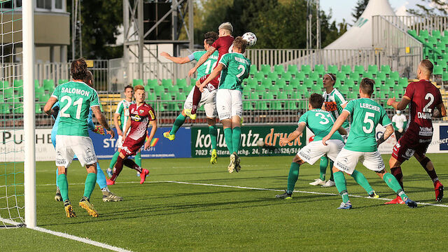 Remis bei Mattersburg gegen Altach