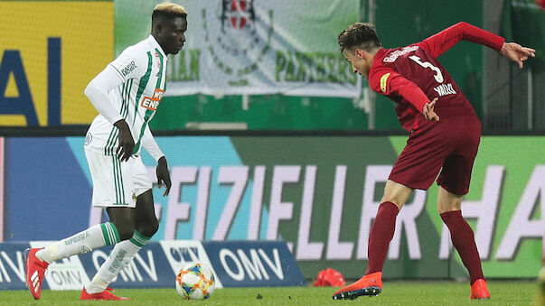 Neo-Stürmer Badji von Rapid-Fans begeistert