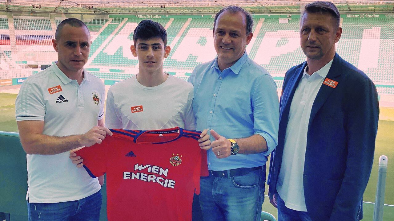 SK Rapid Wien verlängert Vertrag mit Top-Talent Yusuf ...