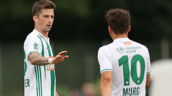 Rapid dreht Rückstand im Test gegen Jablonec