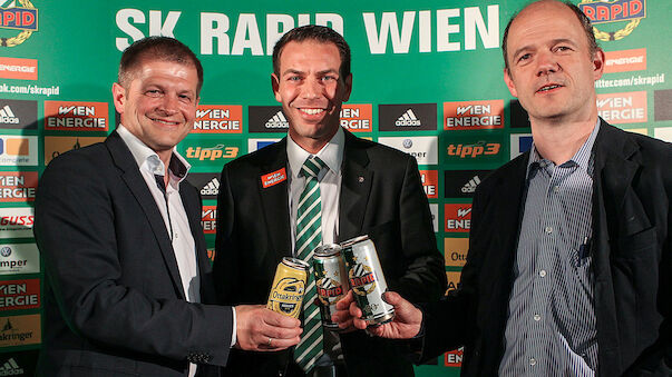 Rapid: Auch Bier-Sponsor droht mit Ausstieg