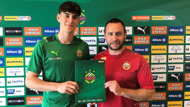 SK Rapid bindet weitere Youngster