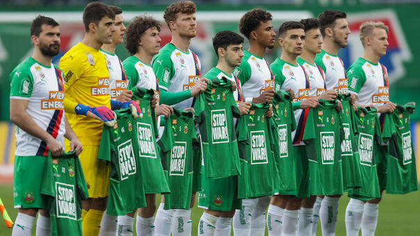 SK Rapid unterstützt Ukraine-Flüchtlinge