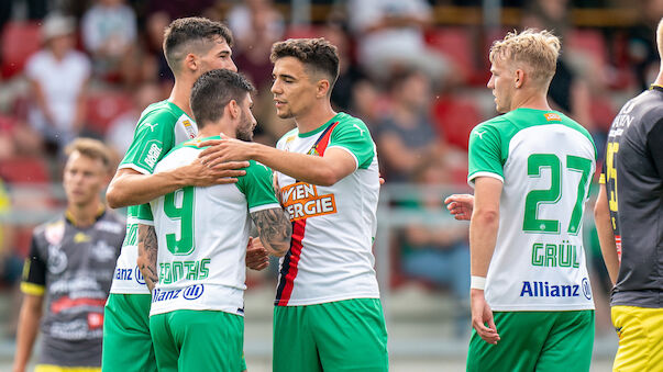 SK Rapid feiert Testspiel-Sieg gegen Zweitligisten