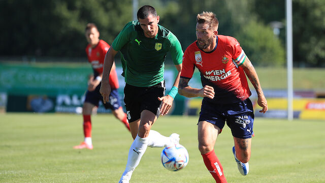 Rapid unterliegt AEK Larnaka im Testspiel