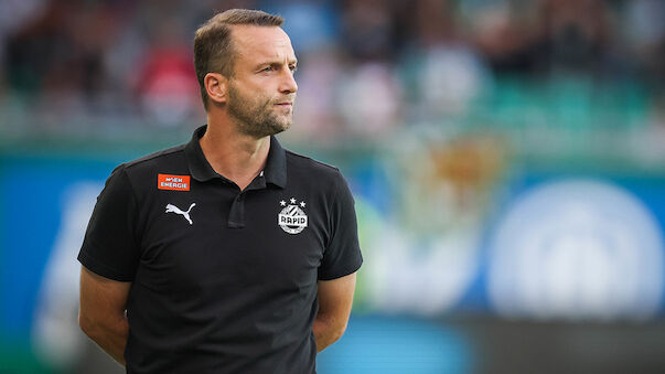 Rapid-Coach Feldhofer schließt Rücktritt aus