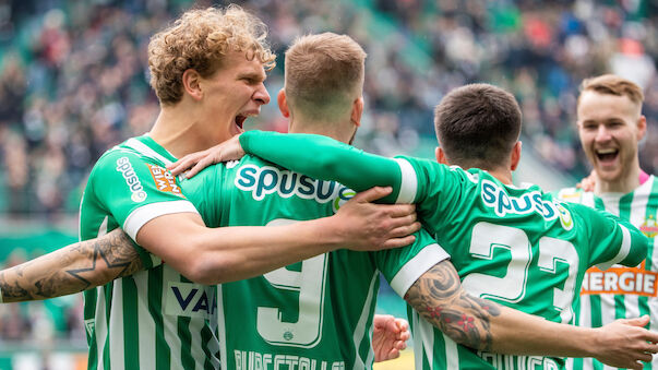 Chancenwucher! Rapid schafft Entscheidung erst Last-Minute
